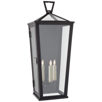 Darlana Large Tall 3/4 Wall Lantern (279|CHO 2792BZ-CG)