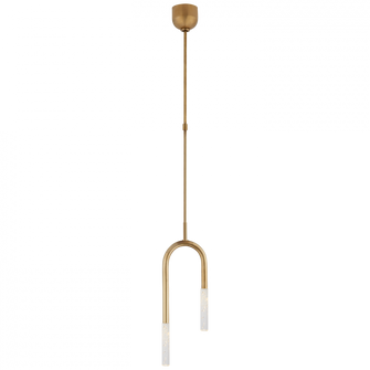 Rousseau Small Asymmetric Pendant (279|KW 5590AB-SG)
