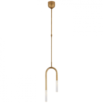 Rousseau Small Asymmetric Pendant (279|KW 5590AB-SG)
