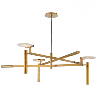 Melange Large Floating Disc Chandelier (279|KW 5602AB-ALB)