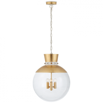 Lucia Large Pendant (279|JN 5052G/WHT-CG)
