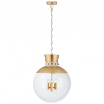 Lucia Large Pendant (279|JN 5052G/WHT-CG)