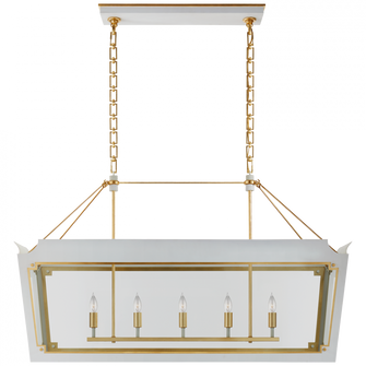 Caddo Medium Linear Lantern (279|JN 5023SW/G-CG)