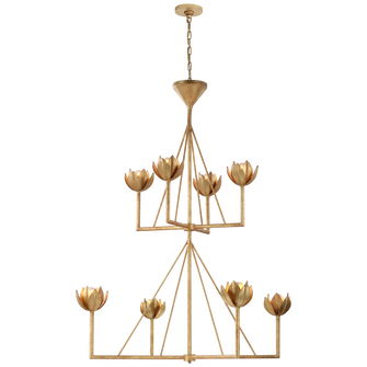 Alberto Large Two Tier Chandelier (279|JN 5006AGL)