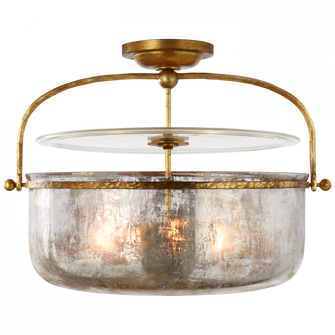 Lorford Medium Semi-Flush Lantern (279|CHC 4270GI-MG)