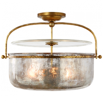Lorford Medium Semi-Flush Lantern (279|CHC 4270GI-MG)