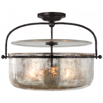 Lorford Medium Semi-Flush Lantern (279|CHC 4270AI-MG)