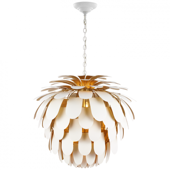 Cynara Grande Chandelier (279|CHC 5158WHT/G)