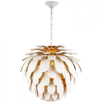 Cynara Grande Chandelier (279|CHC 5158WHT/G)
