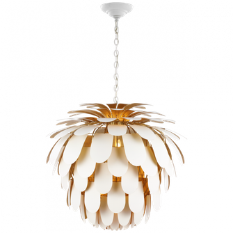 Cynara Grande Chandelier (279|CHC 5158WHT/G)