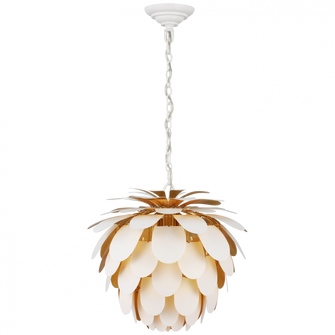 Cynara Small Chandelier (279|CHC 5163WHT/G)
