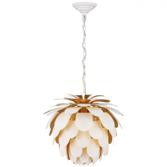 Cynara Small Chandelier (279|CHC 5163WHT/G)