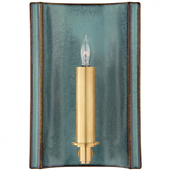 Leeds Small Rectangle Sconce (279|CS 2609OSB)