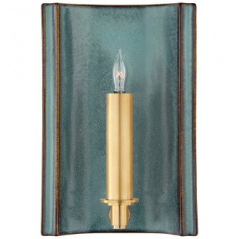 Leeds Small Rectangle Sconce (279|CS 2609OSB)