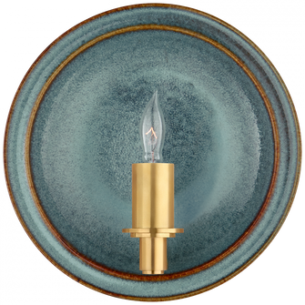 Leeds Small Round Sconce (279|CS 2605OSB)
