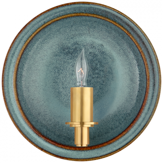 Leeds Small Round Sconce (279|CS 2605OSB)