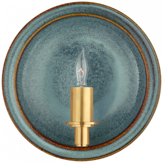 Leeds Small Round Sconce (279|CS 2605OSB)