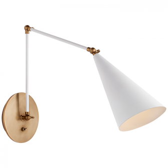 Clemente Double Arm Library Sconce (279|ARN 2912WHT)