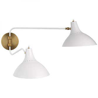 Charlton Medium Double Wall Light (279|ARN 2071WHT)