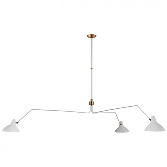 Charlton Grande Triple Arm Chandelier (279|ARN 5007WHT)