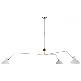 Charlton Grande Triple Arm Chandelier (279|ARN 5007WHT)