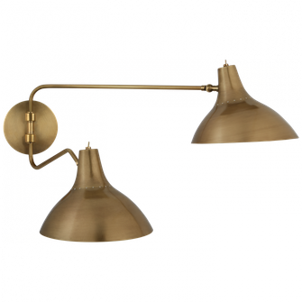 Charlton Medium Double Wall Light (279|ARN 2071HAB)