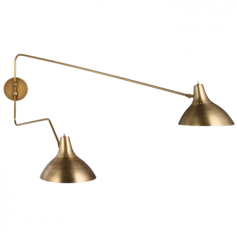 Charlton Large Double Wall Light (279|ARN 2072HAB)