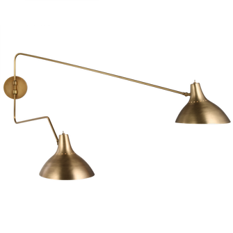 Charlton Large Double Wall Light (279|ARN 2072HAB)