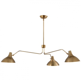 Charlton Large Triple Arm Chandelier (279|ARN 5006HAB)