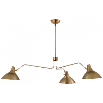 Charlton Large Triple Arm Chandelier (279|ARN 5006HAB)
