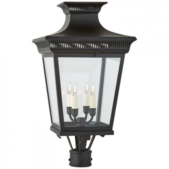 Elsinore Medium Post Lantern (279|CHO 7055BLK-CG)
