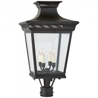 Elsinore Medium Post Lantern (279|CHO 7055BLK-CG)