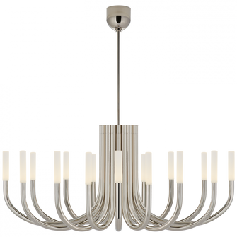 Rousseau Large Oval Chandelier (279|KW 5585PN-EC)