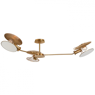 Osiris Large Asymmetric Semi-Flush Mount (279|TOB 4291HAB-L)