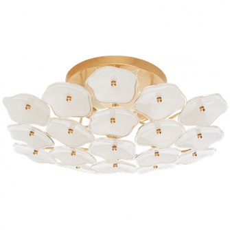 Leighton Medium Flush Mount (279|KS 4065SB-CRE)