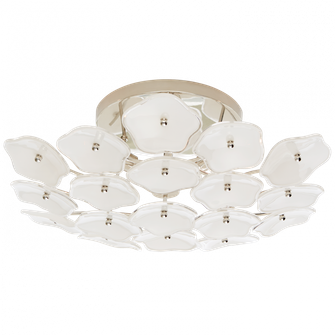 Leighton Medium Flush Mount (279|KS 4065PN-CRE)