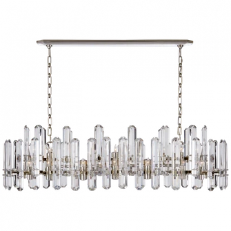 Bonnington Large Linear Chandelier (279|ARN 5127PN-CG)