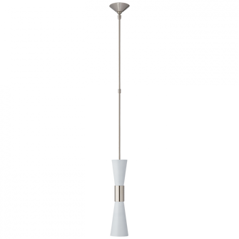 Clarkson Medium Narrow Pendant (279|ARN 5032PN/WHT)