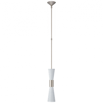 Clarkson Medium Narrow Pendant (279|ARN 5032PN/WHT)