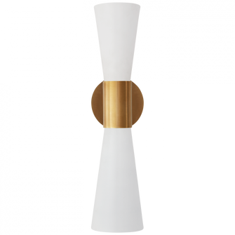 Clarkson Medium Narrow Sconce (279|ARN 2009HAB/WHT)