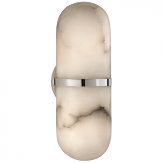 Melange Pill Form Sconce (279|KW 2012PN-ALB)