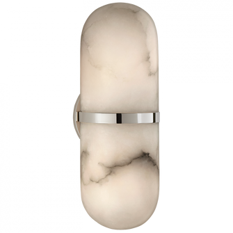 Melange Pill Form Sconce (279|KW 2012PN-ALB)