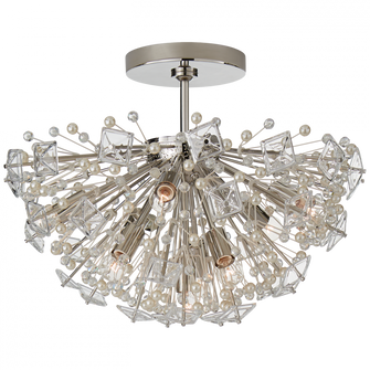 Dickinson Medium Semi-Flush (279|KS 4005PN-CG)