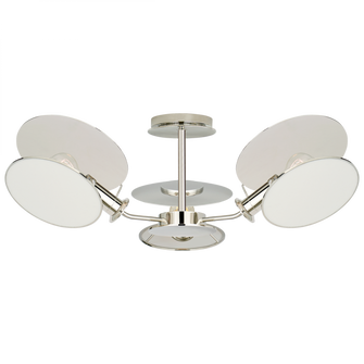 Osiris Medium Reflector Semi-Flush Mount (279|TOB 4290PN-L)