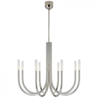 Rousseau Medium Chandelier (279|KW 5581PN-SG)
