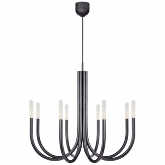 Rousseau Medium Chandelier (279|KW 5581BZ-SG)
