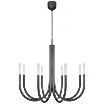 Rousseau Medium Chandelier (279|KW 5581BZ-SG)