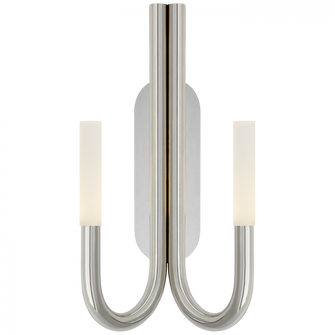 Rousseau Double Wall Sconce (279|KW 2283PN-EC)