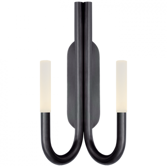 Rousseau Double Wall Sconce (279|KW 2283BZ-EC)