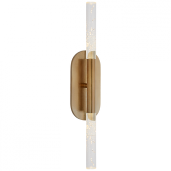 Rousseau Medium Vanity Sconce (279|KW 2282AB-SG)